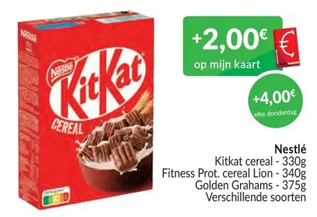 Promotie: Kitkat cereal