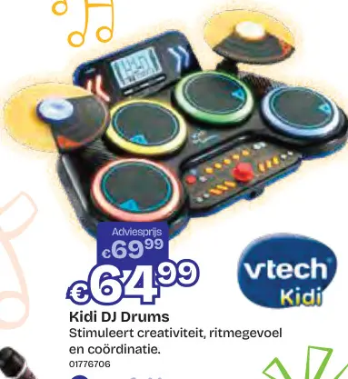 Aanbieding: Kidi DJ Drums