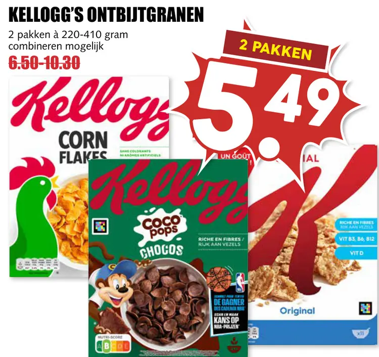 Aanbieding: Ontbijtgranen