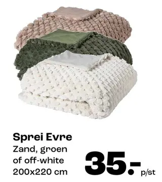 Aanbieding: Sprei Evre