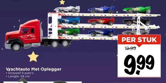 Aanbieding: Vrachtauto Met Oplegger