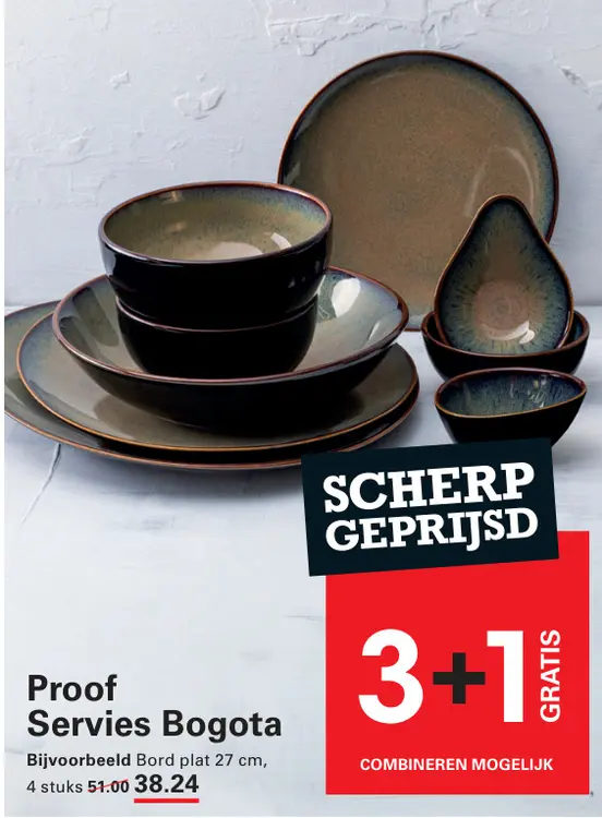 Aanbieding: Servies Bogota