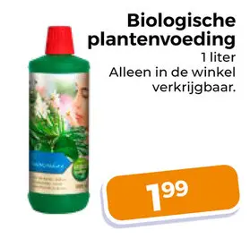 Aanbieding: Biologische plantenvoeding