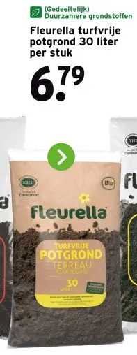Aanbieding: Turfvrije potgrond 30 liter
