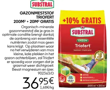 Aanbieding: GAZONMESTSTOF TRIOFERT