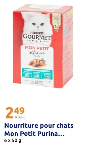 Offre: Nourriture pour chats Mon Petit Purina...