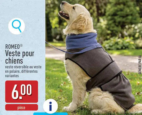 Offre: ROMEO® Veste pour chiens