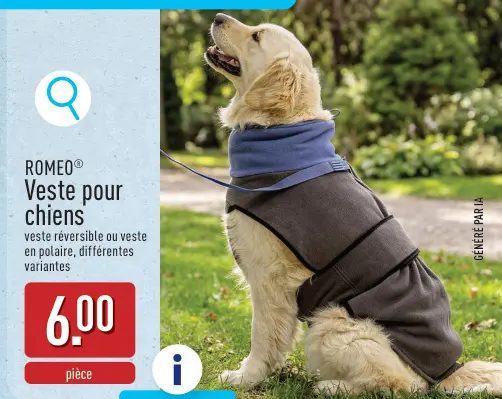 Offre: ROMEO® Veste pour chiens