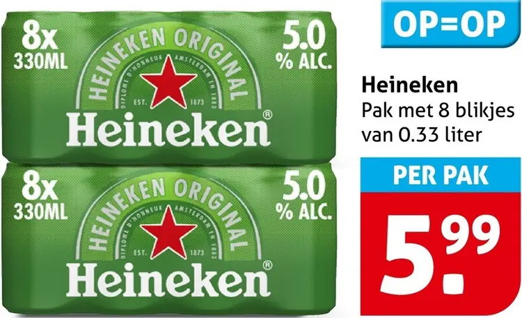 Aanbieding: Heineken