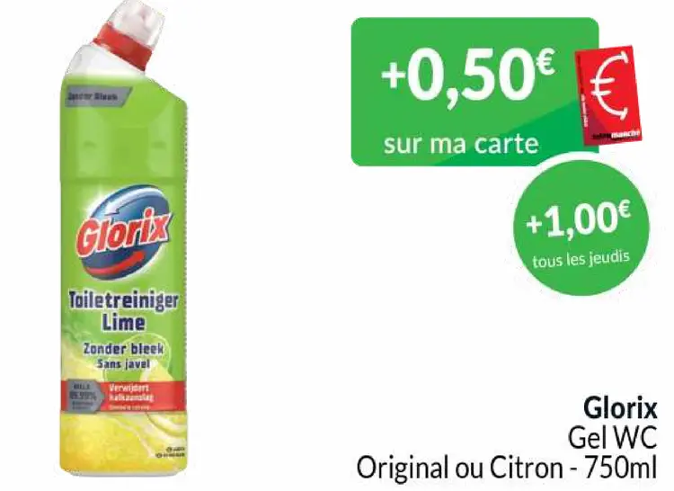 Offre: Gel WC Original ou Citron
