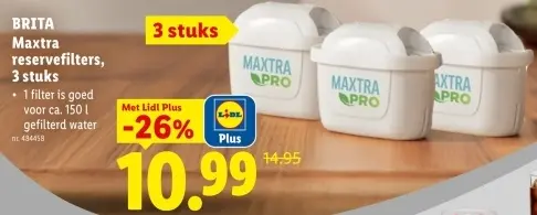 Promotie: Maxtra reservefilters
