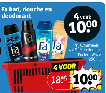 Aanbieding: Fa bad, douche en deodorant