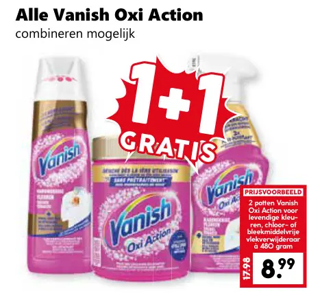 Aanbieding: Alle Vanish Oxi Action