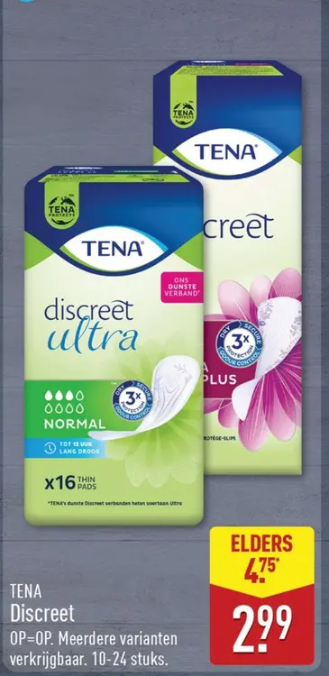 Aanbieding: TENA Discreet