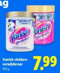 Aanbieding: Vanish vlekkenverwijderaar