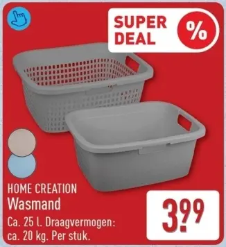 Aanbieding: Wasmand