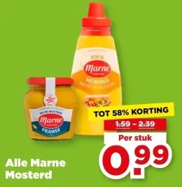 Aanbieding: Alle Marne Mosterd