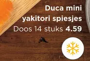 Aanbieding: Duca mini yakitori spiesjes