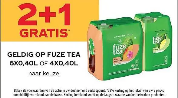 Promotie: Fuze Tea