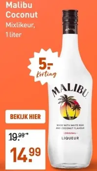 Aanbieding: Coconut Mixlikeur