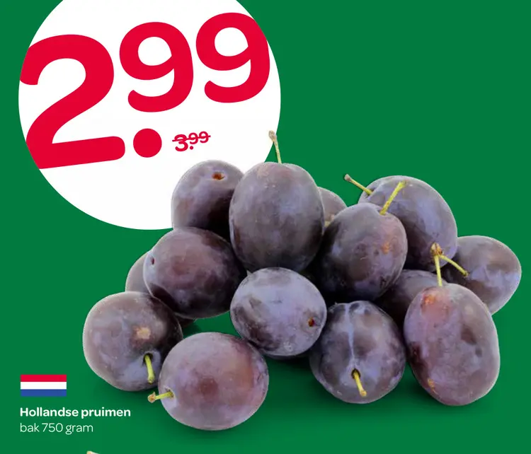 Aanbieding: Hollandse pruimen