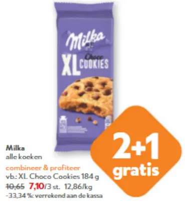 Promotie: XL Choco Cookies