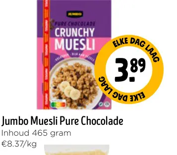 Aanbieding: Jumbo Muesli Pure Chocolade