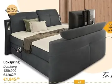 Aanbieding: Boxspring Domburg