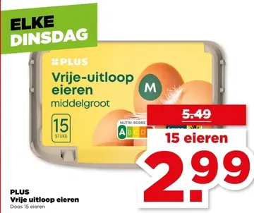 Aanbieding: Vrije-uitloop eieren