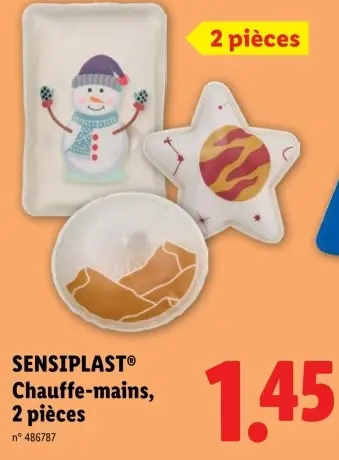 Offre: Chauffe-mains, 2 pièces