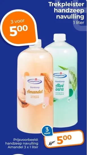 Aanbieding: Trekpleister handzeep navulling
