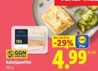 Aanbieding: Kabeljauwfilet