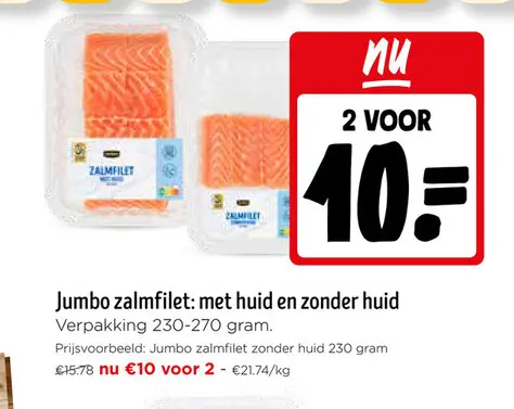 Promotie: Zalmfilet