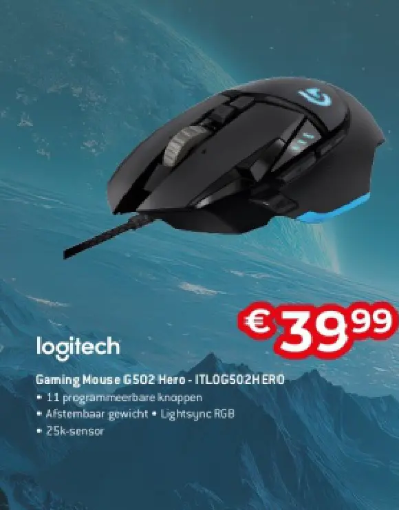 Promotie: Gaming Mouse G502 Hero