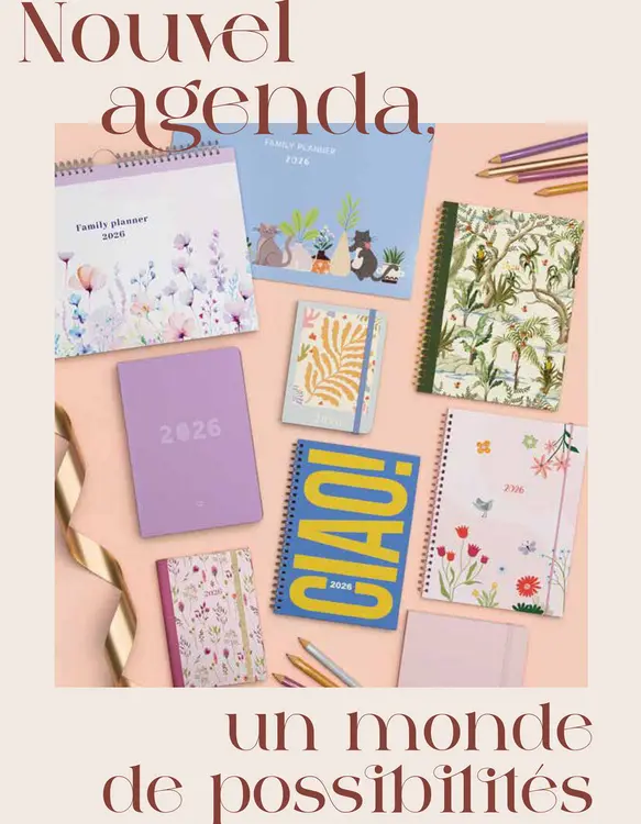Offre: Agendas 2026