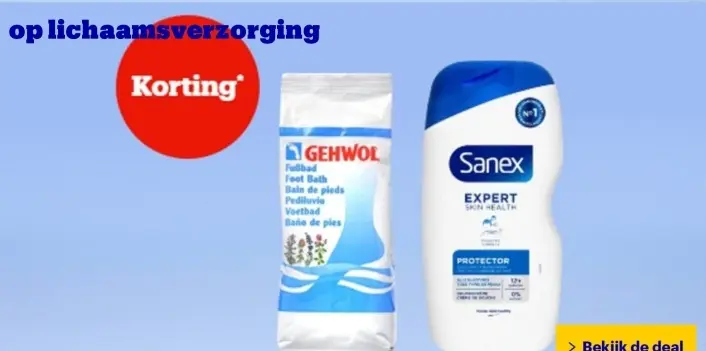 Aanbieding: Lichaamsverzorging