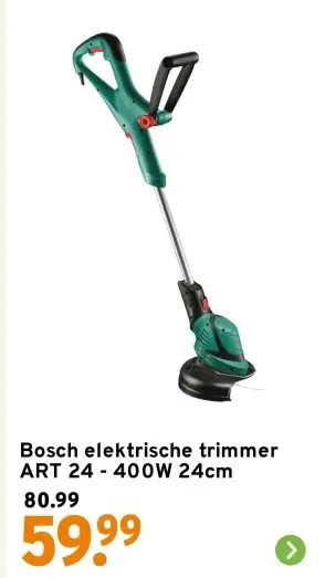 Aanbieding: elektrische trimmer ART 24