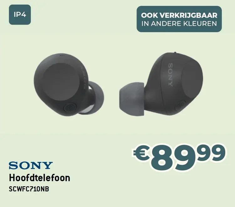 Promotie: Hoofdtelefoon