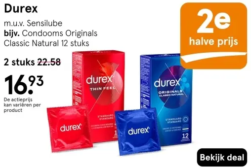 Aanbieding: Durex