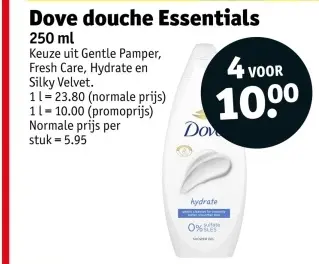 Promotie: douche Essentials