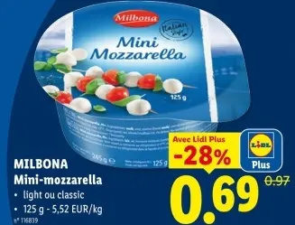 Offre: Mini-mozzarella