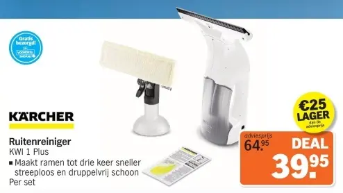 Aanbieding: Ruitenreiniger KWI 1 Plus