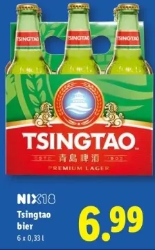 Aanbieding: Tsingtao bier