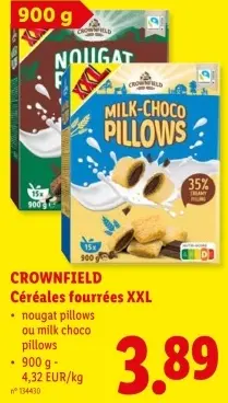 Offre: Céréales fourrées XXL