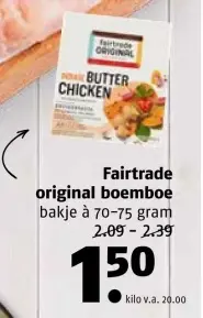 Aanbieding: Fairtrade original boemboe