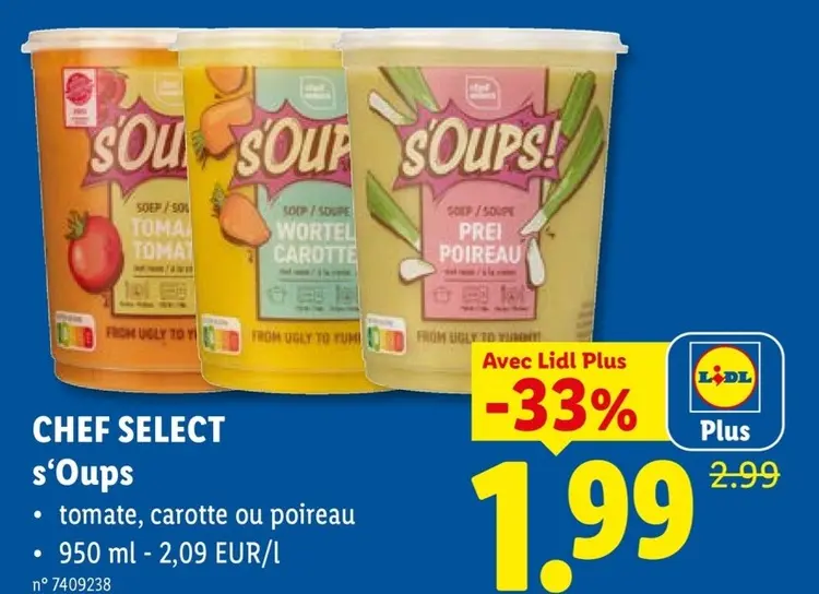 Offre: S'Oups