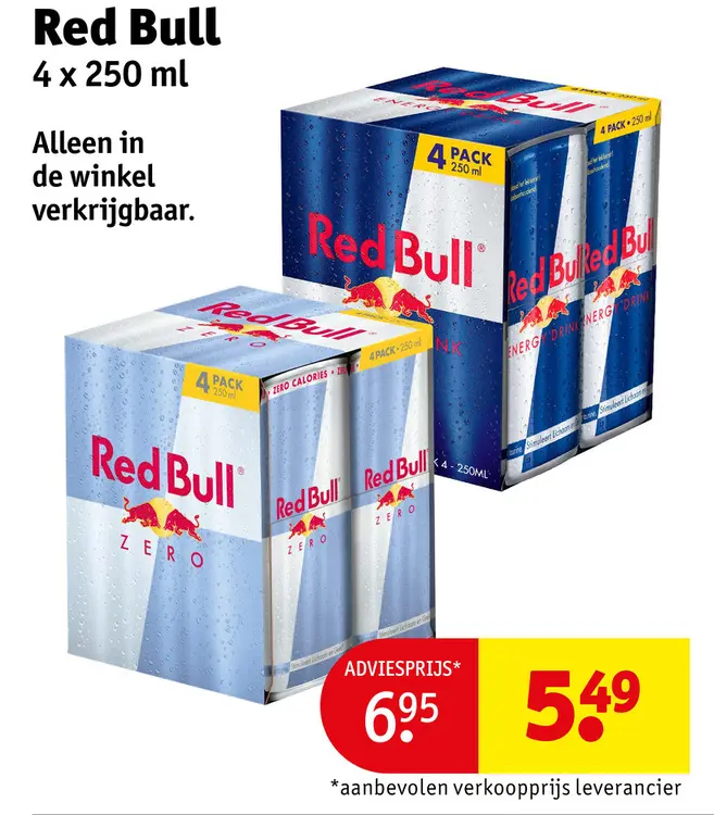 Aanbieding: Red Bull
