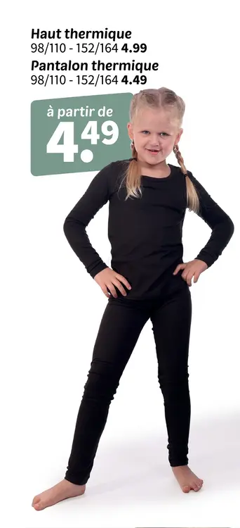 Offre: Haut thermique / Pantalon thermique