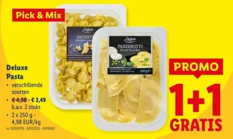 Promotie: Pasta