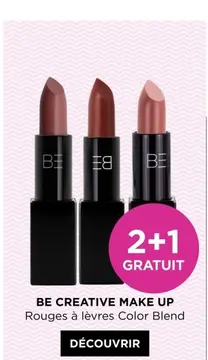 Offre: BE CREATIVE MAKE UP 